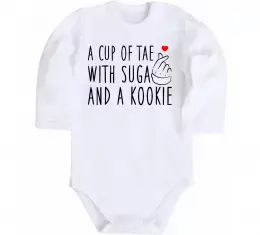 Дитячий бодік BTS for FILA Білий фото