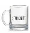 Чашка стеклянная Serendipity Прозрачный фото