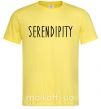Мужская футболка Serendipity Лимонный фото