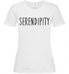 Женская футболка Serendipity Белый фото