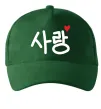 Кепка Любов корейська мова Темно-зеленый фото