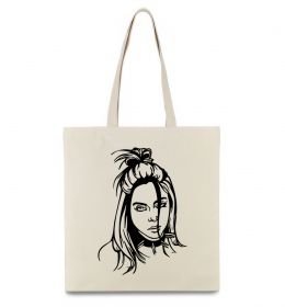 Эко-сумка Billie Eilish portrait