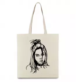 Эко-сумка Green Billie Eilish Черный фото