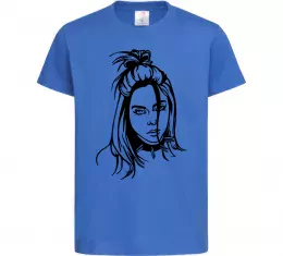 Детская футболка Billie чорно-білий Белый фото