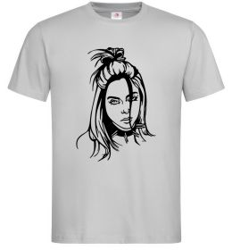 Чоловіча футболка Billie Eilish portrait Чоловіча футболка Billie Eilish portrait