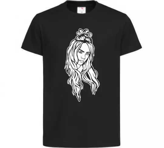 Детская футболка Billie E Черный фото