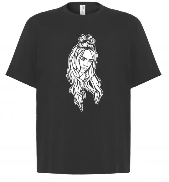 Футболка Оверсайз Billie E Черный фото