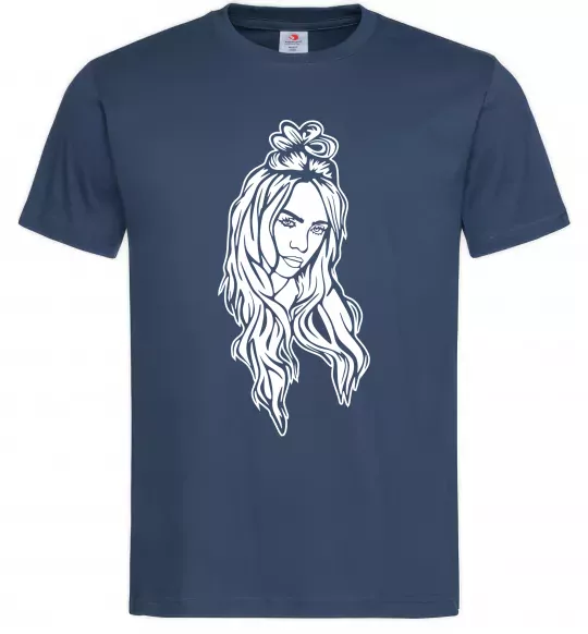 Чоловіча футболка Billie E Темно-синій фото