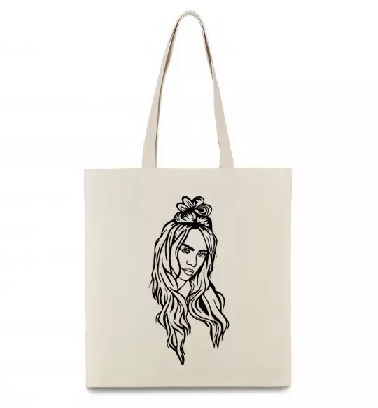 Еко-сумка Billie E Бежевий фото