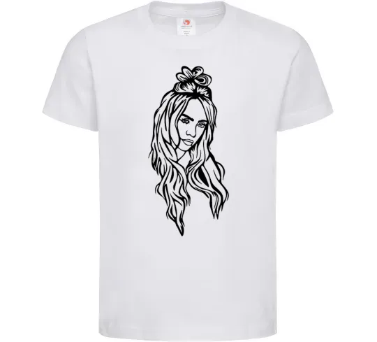 Детская футболка Billie E Белый фото