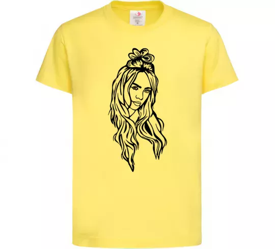 Детская футболка Billie E Лимонный фото