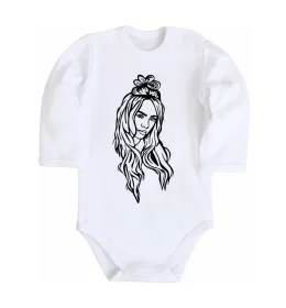 Дитячий бодік Billie E Білий фото