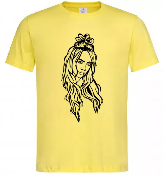 Чоловіча футболка Billie E Лимонний фото