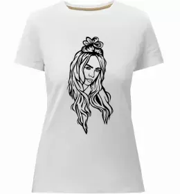 Женская премиум футболка