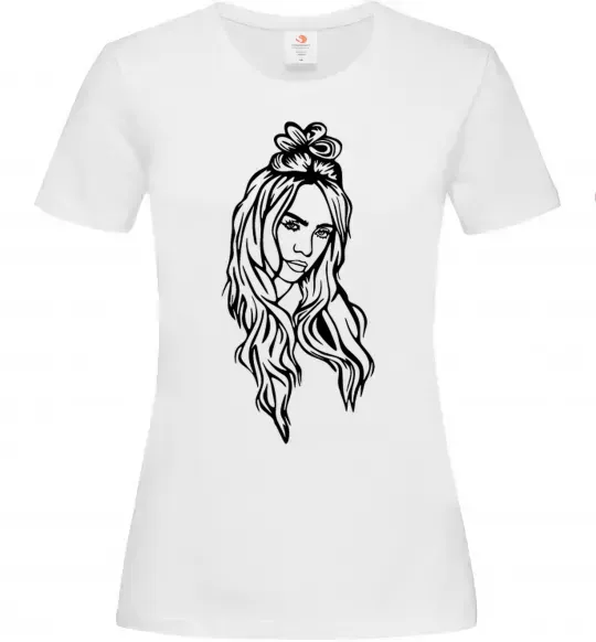 Женская футболка Billie E Белый фото