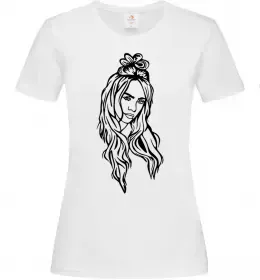 Женская футболка Billie E Белый фото