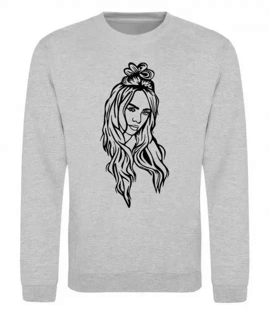 Світшот Billie E Сірий меланж фото