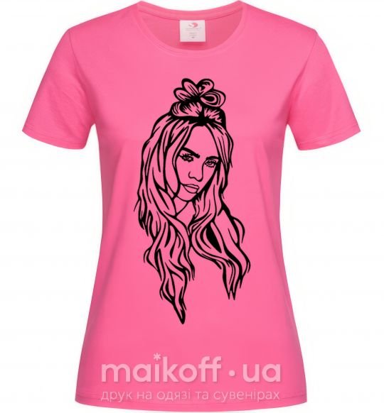 Женская футболка Billie E Ярко-розовый фото