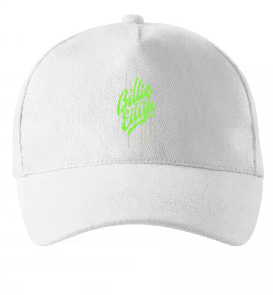 Кепка Billie Eilish green Белый фото