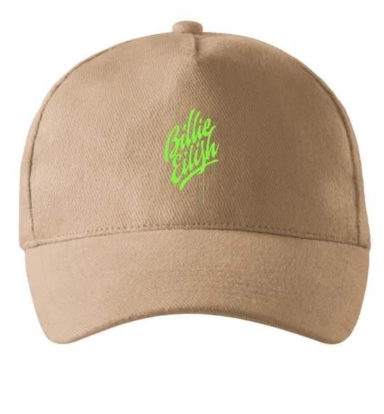 Кепка Billie Eilish green Песочный фото