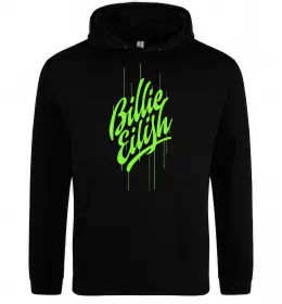 Мужская толстовка (худи) Isn`t it lovely all alone Черный фото