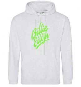 Женская толстовка (худи) Billie Eilish green