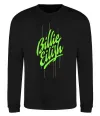 Свитшот Billie Eilish green Черный фото