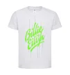 Дитяча футболка Billie Eilish green Білий фото