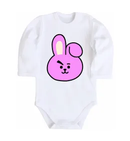 Детский боди Cooky Белый фото