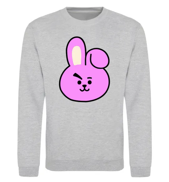 Свитшот Cooky Серый меланж фото