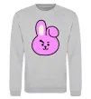 Свитшот Cooky Серый меланж фото