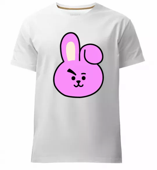 Мужская премиум футболка Cooky Белый фото