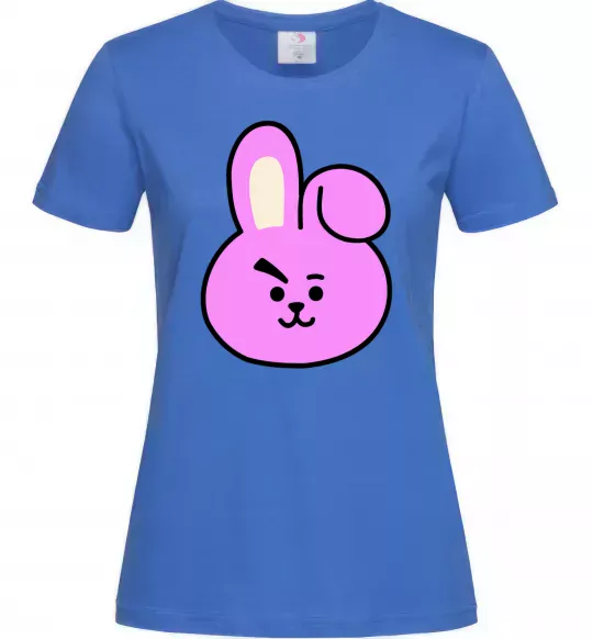 Женская футболка Cooky Ярко-синий фото