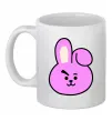Чашка керамічна Cooky Білий фото