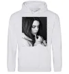 Чоловіча толстовка (худі) Billie Eilish толстовка S Сірий меланж Чоловіча толстовка (худі) Billie Eilish толстовка S Сірий меланж фото