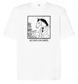 Футболка Оверсайз BUSINESS WOMAN Білий фото