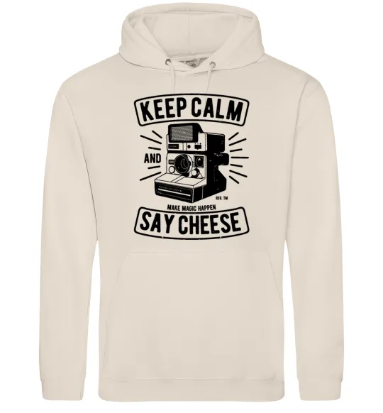 Жіноча толстовка (худі) Keep Calm And Say Cheese Таш фото