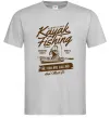 Мужская футболка Kayak Fishing Серый фото