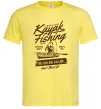 Мужская футболка Kayak Fishing Лимонный фото