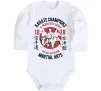 Детский боди Karate Champions Белый фото