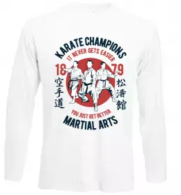 Лонгслив Judo Белый фото