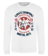 Свитшот Karate Champions Белый фото