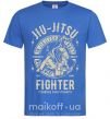 Чоловіча футболка Jiu Jitsu Яскраво-синій фото