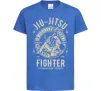 Детская футболка Jiu Jitsu Ярко-синий Детская футболка Jiu Jitsu Ярко-синий фото
