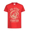 Дитяча футболка Jiu Jitsu Червоний фото