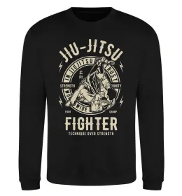 Свитшот Jiu Jitsu Черный фото