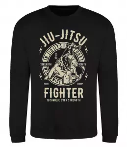 Світшот Jiu Jitsu Чорний фото
