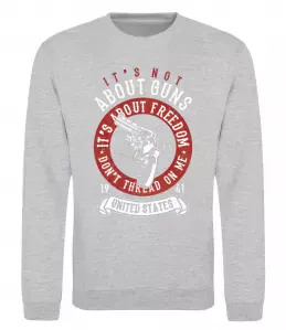 Свитшот New York is always good idea Белый фото