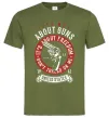 Чоловіча футболка It's About Freedom Оливковий Чоловіча футболка It's About Freedom Оливковий фото