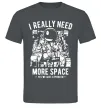 Чоловіча футболка I really need more space problem Графіт Чоловіча футболка I really need more space problem Графіт фото